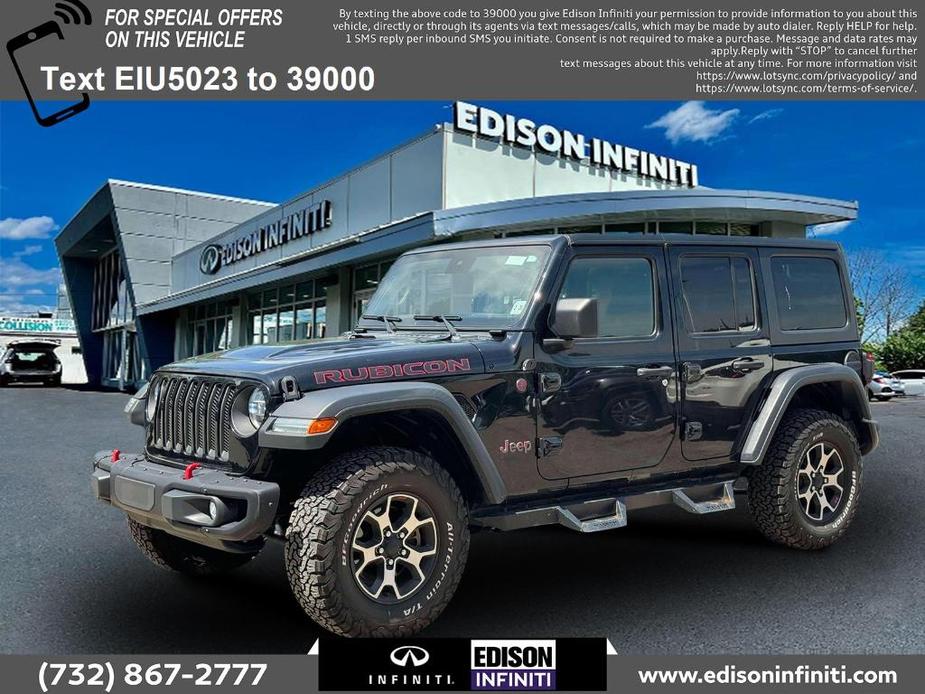 used 2021 Jeep Wrangler Unlimited car, priced at $36,491