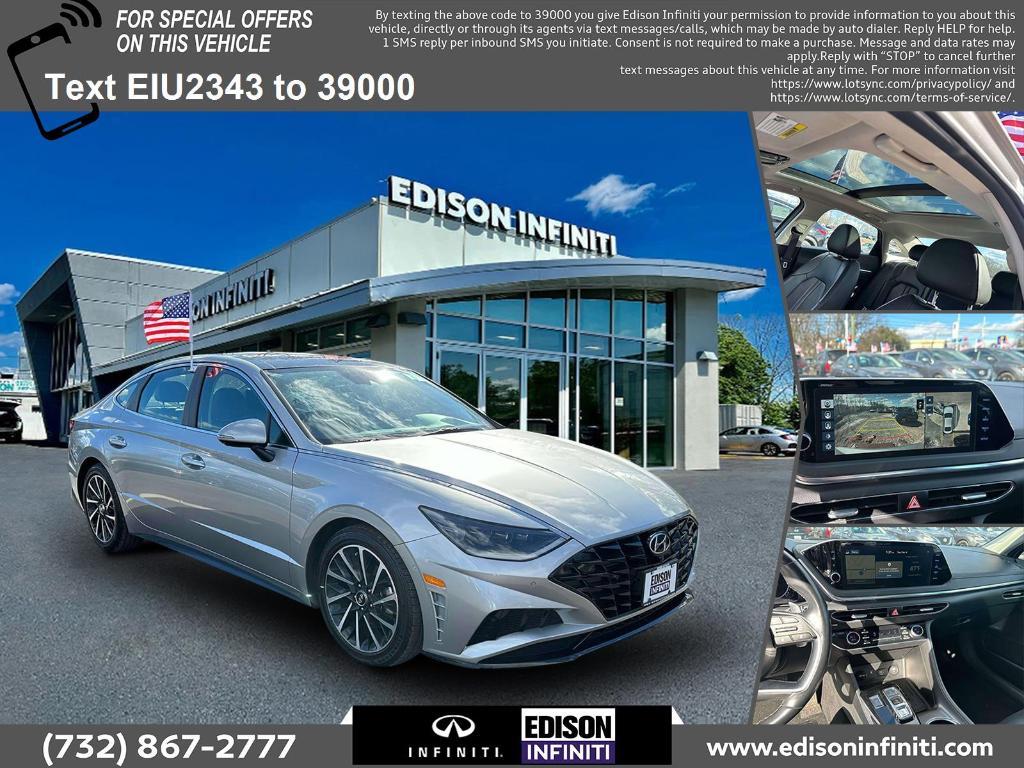 used 2021 Hyundai Sonata car, priced at $17,491