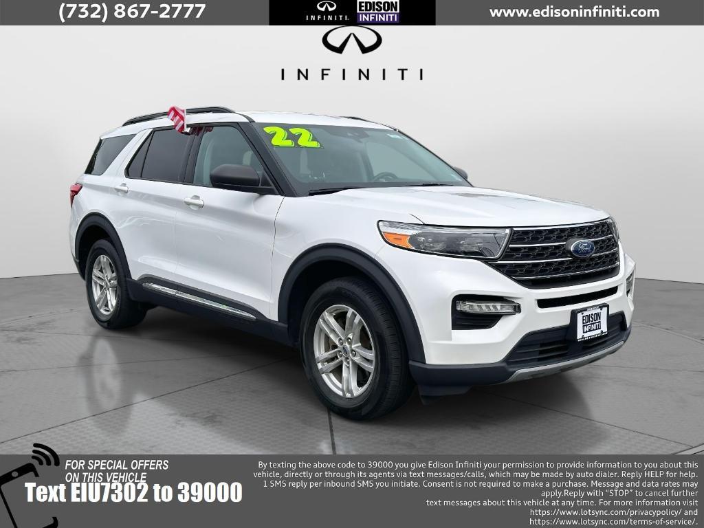 used 2022 Ford Explorer car, priced at $27,999