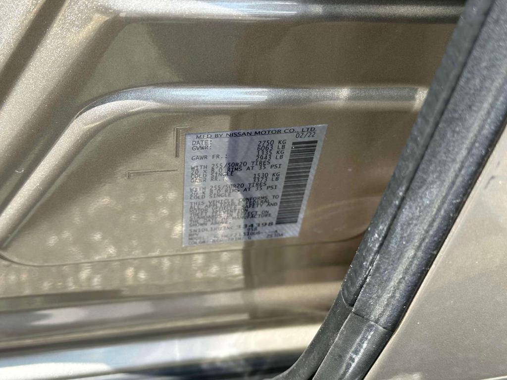 used 2022 INFINITI QX60 car, priced at $37,999