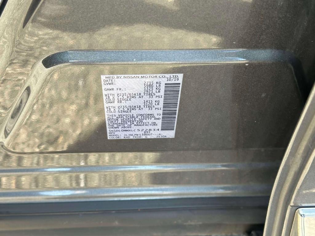 used 2020 INFINITI QX60 car, priced at $19,037