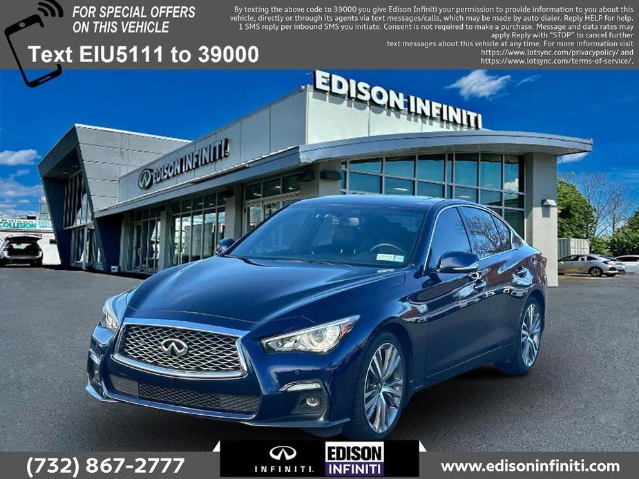 used 2021 INFINITI Q50 car, priced at $25,991