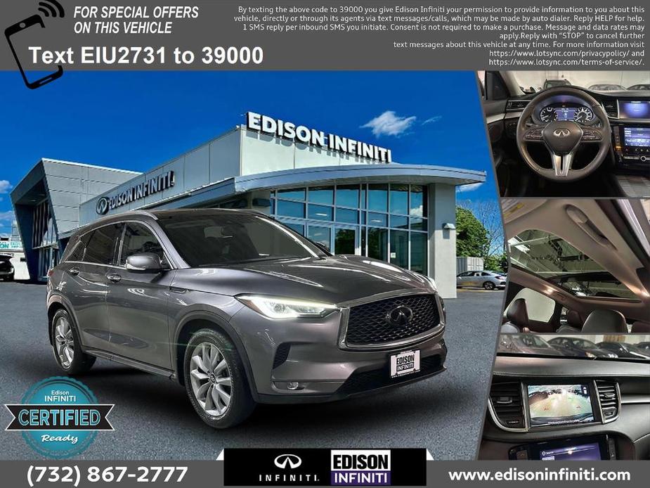 used 2021 INFINITI QX50 car, priced at $26,991