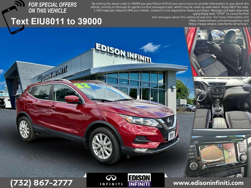 used 2022 Nissan Rogue Sport car, priced at $18,491