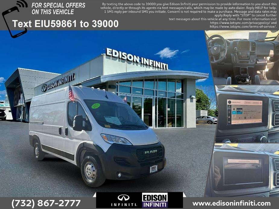 used 2023 Ram ProMaster 2500 car, priced at $42,991