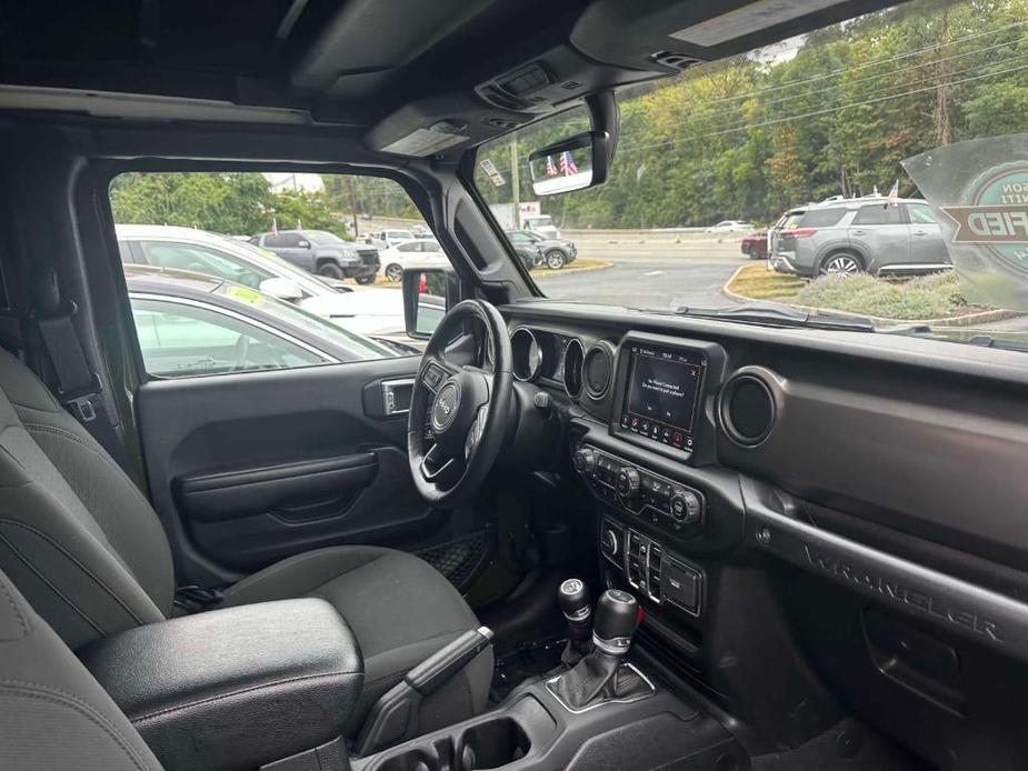 used 2021 Jeep Wrangler Unlimited car, priced at $33,491