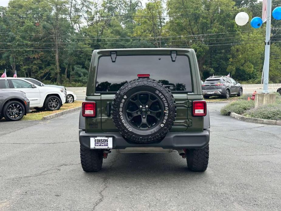 used 2021 Jeep Wrangler Unlimited car, priced at $33,491