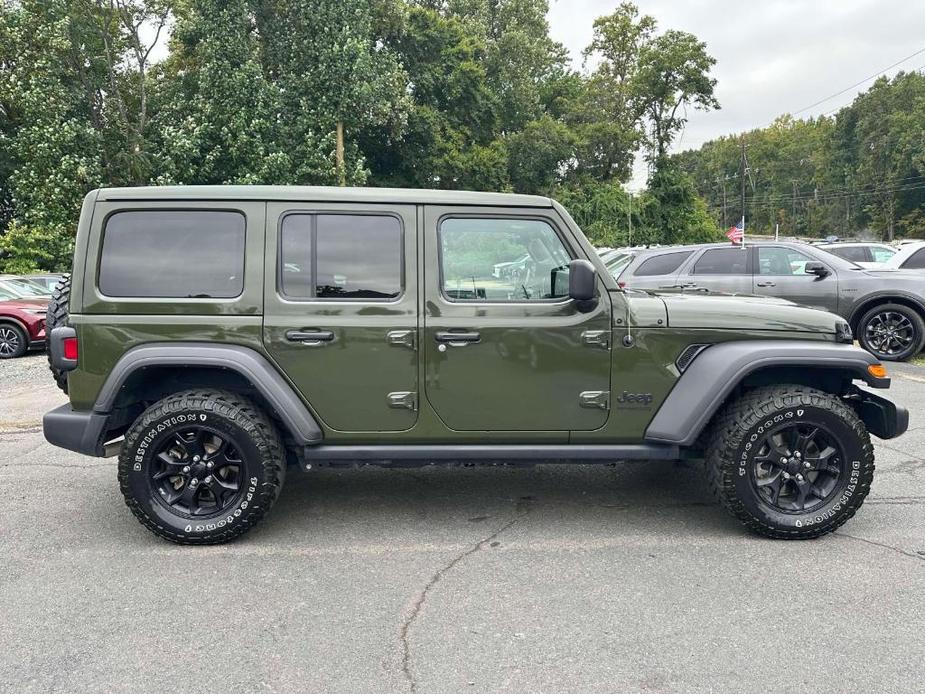 used 2021 Jeep Wrangler Unlimited car, priced at $33,491