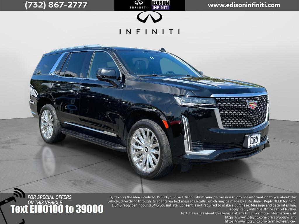 used 2023 Cadillac Escalade car, priced at $59,858