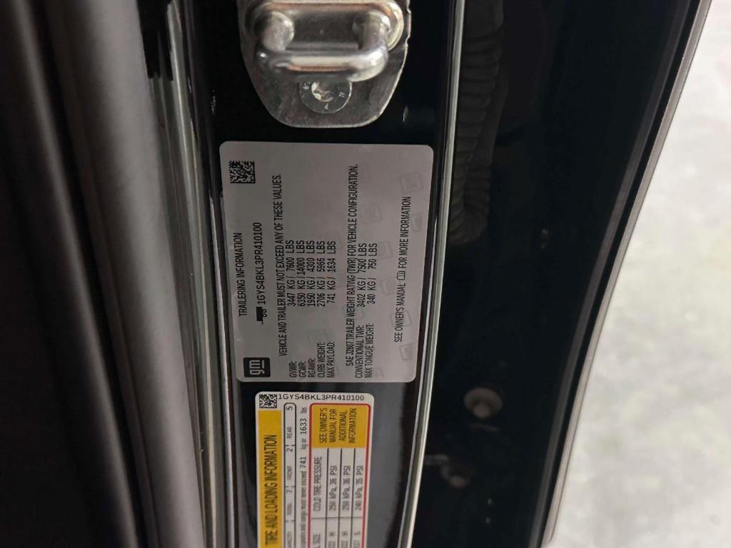 used 2023 Cadillac Escalade car, priced at $59,858