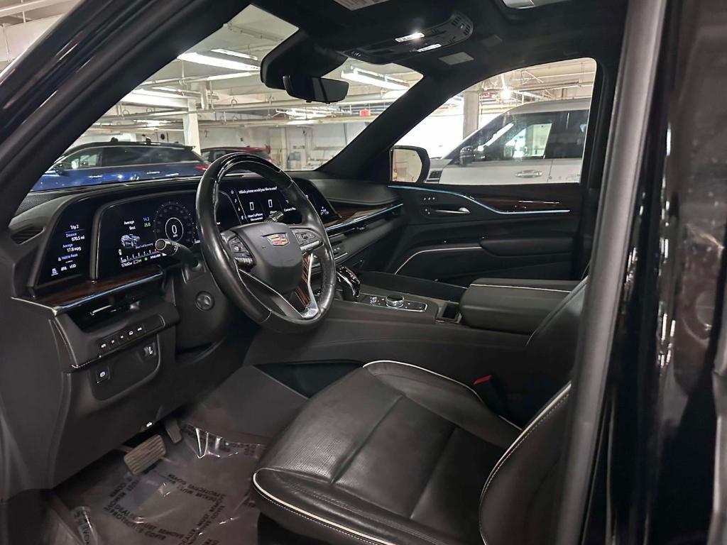 used 2023 Cadillac Escalade car, priced at $59,858
