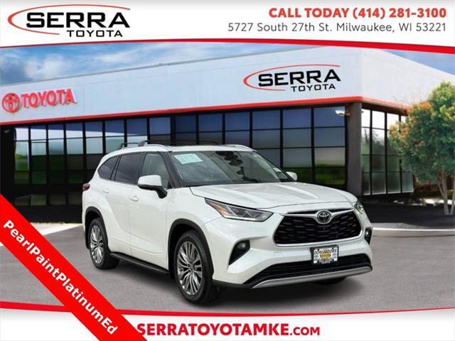 used 2021 Toyota Highlander car, priced at $37,989