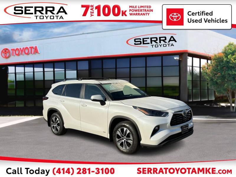 used 2024 Toyota Highlander Hybrid car, priced at $46,250