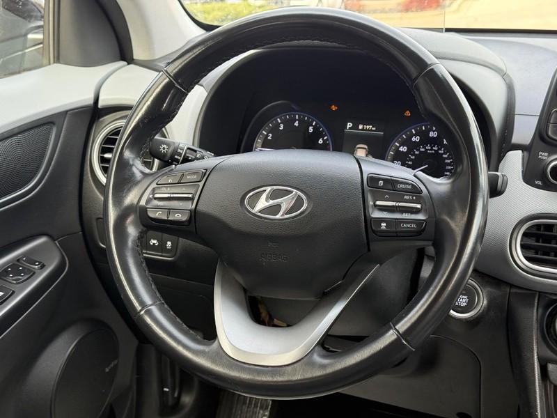 used 2021 Hyundai Kona car, priced at $18,000