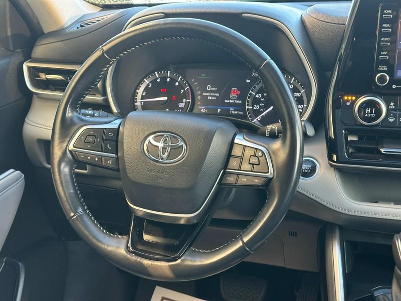 used 2021 Toyota Highlander car, priced at $25,590