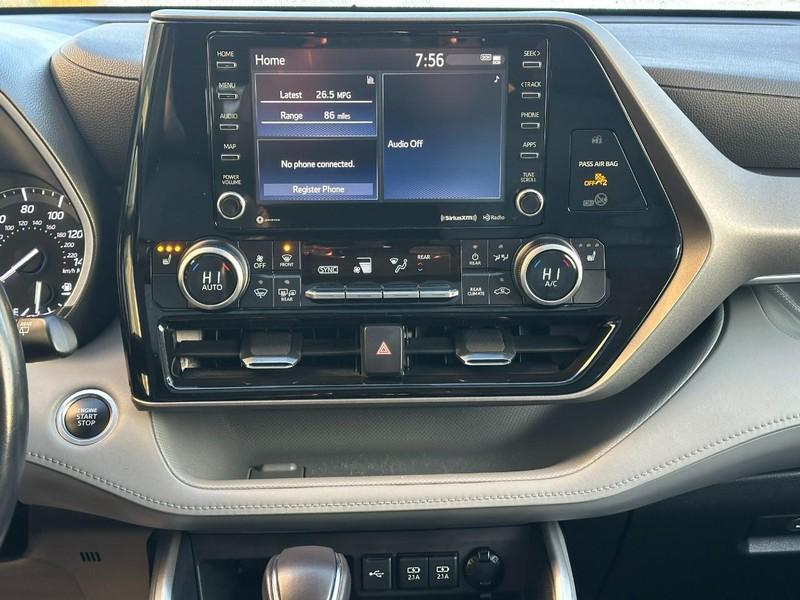 used 2021 Toyota Highlander car, priced at $25,590
