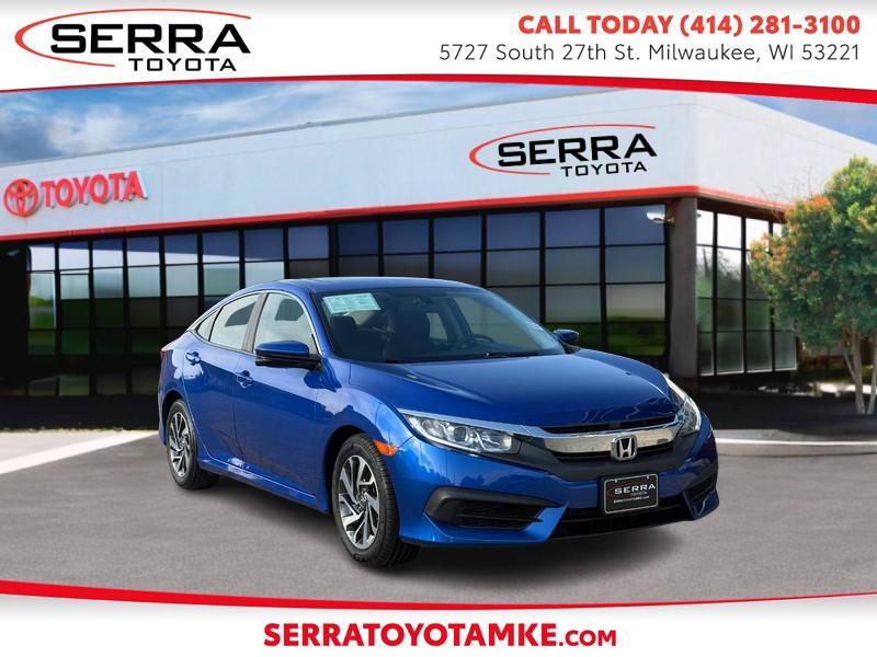 used 2018 Honda Civic car, priced at $19,588
