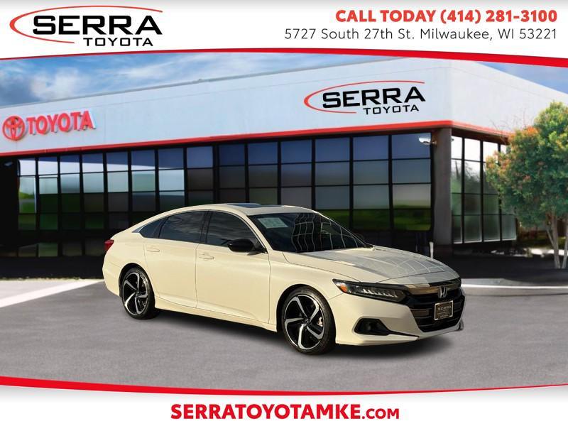 used 2021 Honda Accord car, priced at $24,762