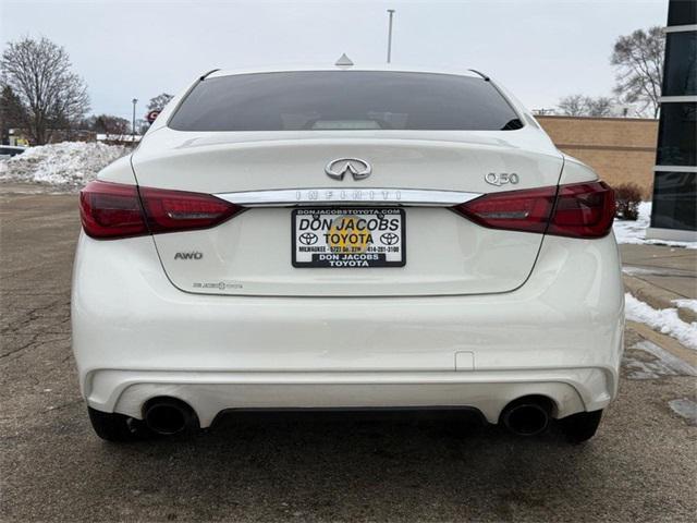 used 2018 INFINITI Q50 car, priced at $11,480