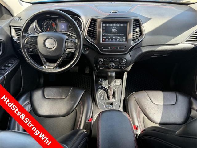 used 2021 Jeep Cherokee car, priced at $25,489