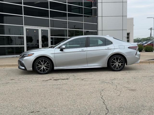 used 2021 Toyota Camry car, priced at $20,855