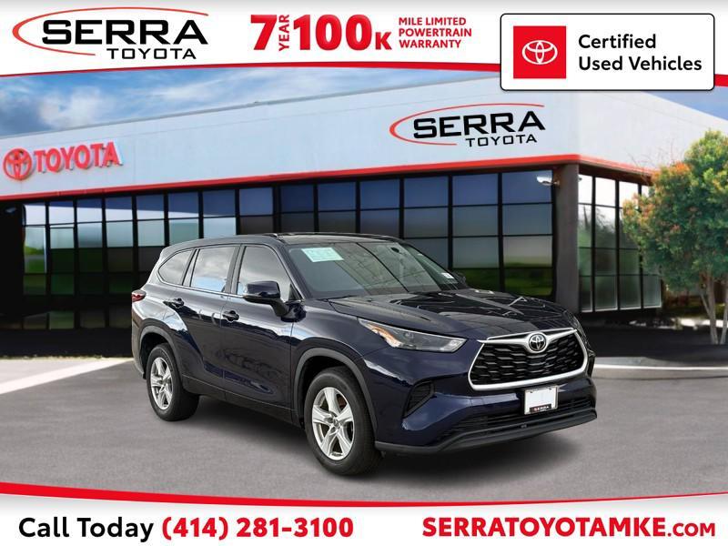 used 2023 Toyota Highlander car, priced at $34,000