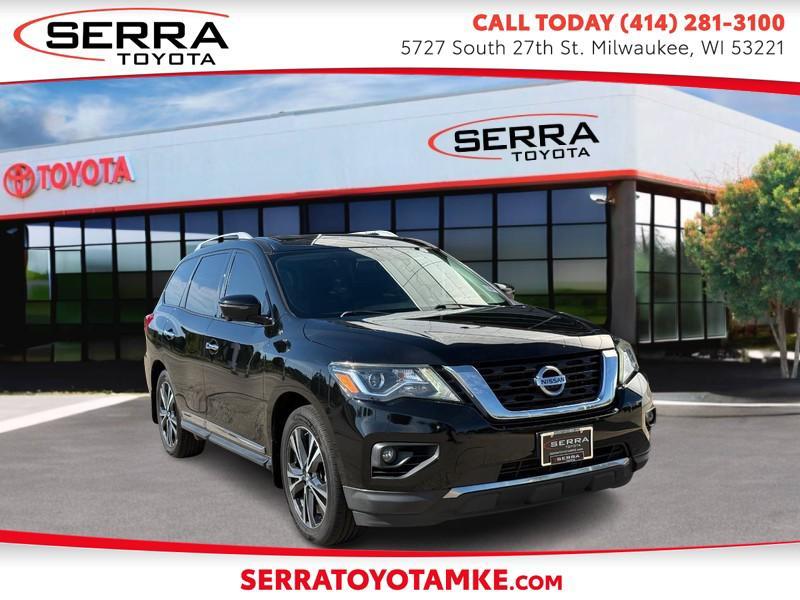 used 2018 Nissan Pathfinder car, priced at $18,450