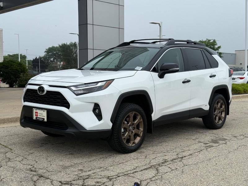 used 2025 Toyota RAV4 Hybrid car, priced at $38,445