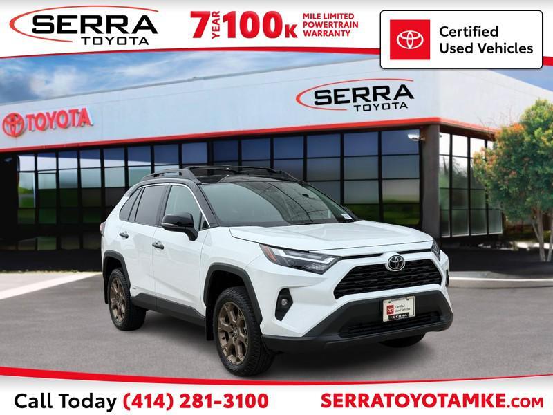 used 2025 Toyota RAV4 Hybrid car, priced at $38,445