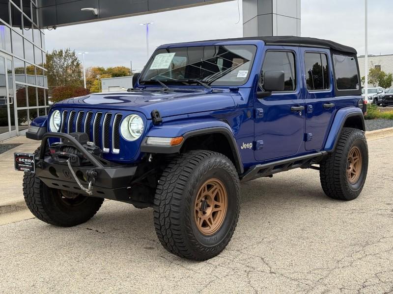 used 2018 Jeep Wrangler Unlimited car, priced at $23,990