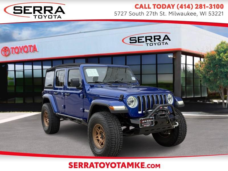 used 2018 Jeep Wrangler Unlimited car, priced at $23,990