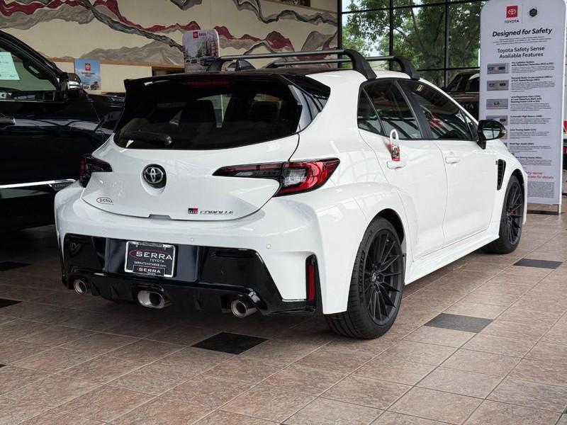 new 2025 Toyota GR Corolla car, priced at $47,024