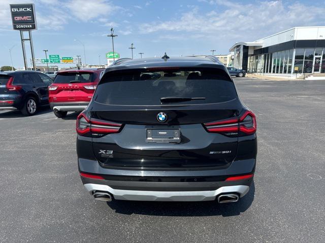 used 2023 BMW X3 car, priced at $27,499