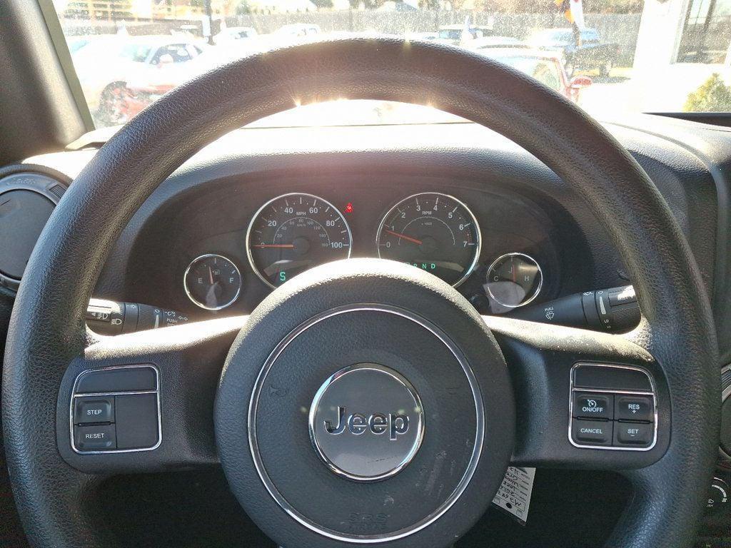 used 2016 Jeep Wrangler Unlimited car, priced at $14,599