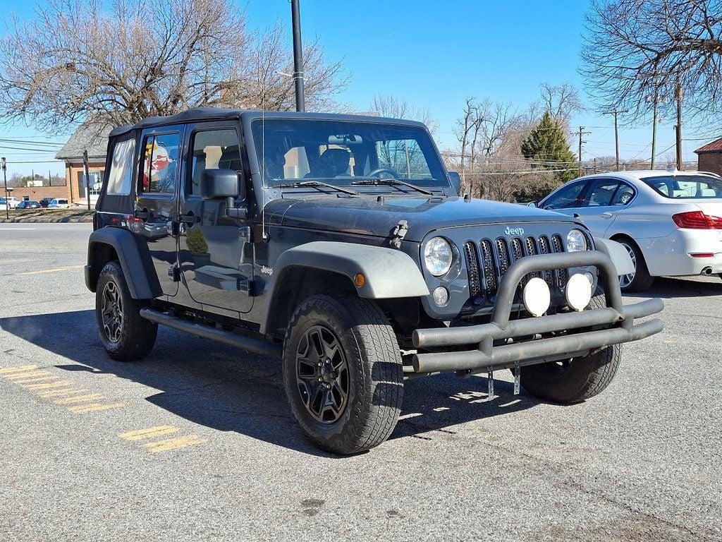 used 2016 Jeep Wrangler Unlimited car, priced at $14,599