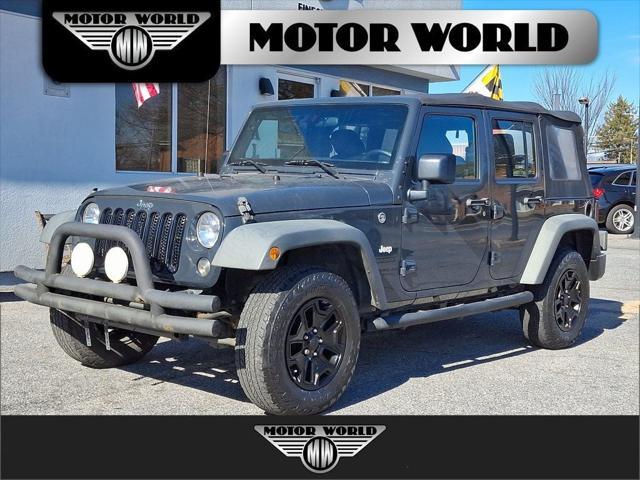 used 2016 Jeep Wrangler Unlimited car, priced at $15,599