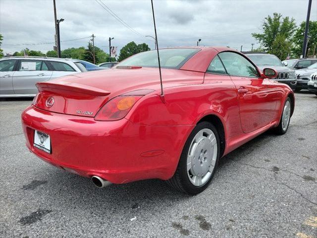 used 2002 Lexus SC 430 car, priced at $12,995