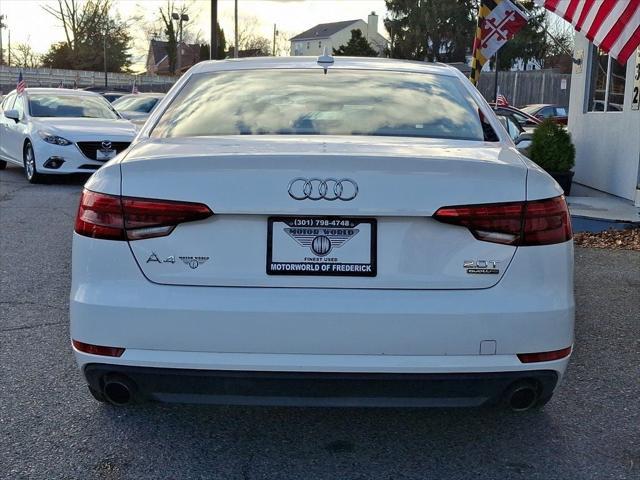 used 2017 Audi A4 car, priced at $14,599