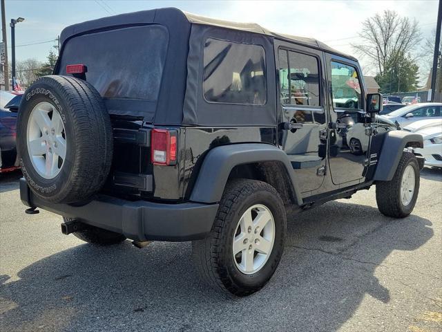 used 2017 Jeep Wrangler Unlimited car, priced at $18,599