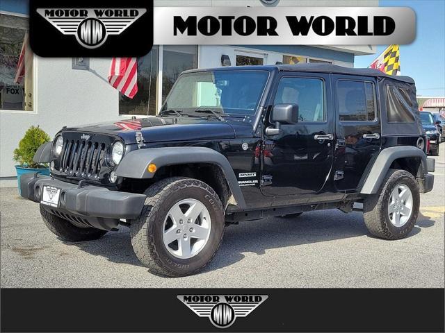 used 2017 Jeep Wrangler Unlimited car, priced at $18,795