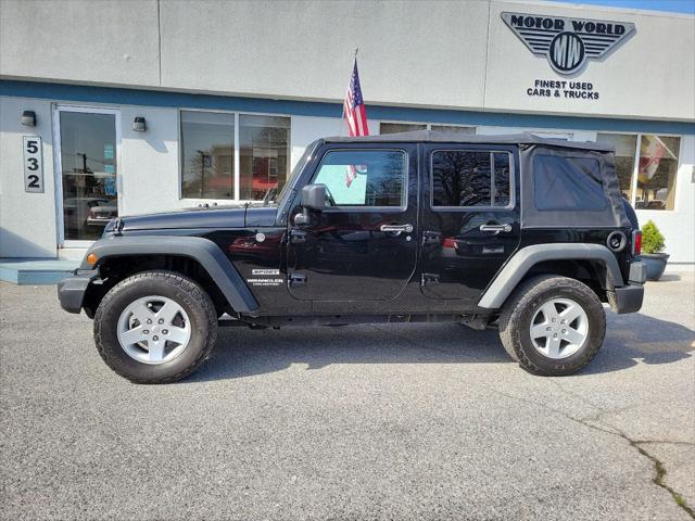 used 2017 Jeep Wrangler Unlimited car, priced at $18,599