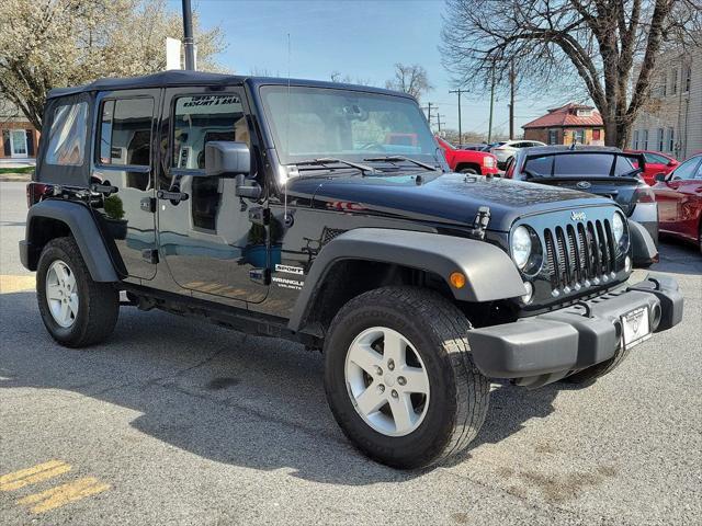 used 2017 Jeep Wrangler Unlimited car, priced at $18,599