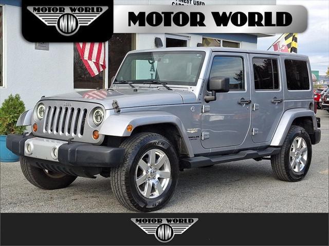 used 2013 Jeep Wrangler Unlimited car, priced at $17,599