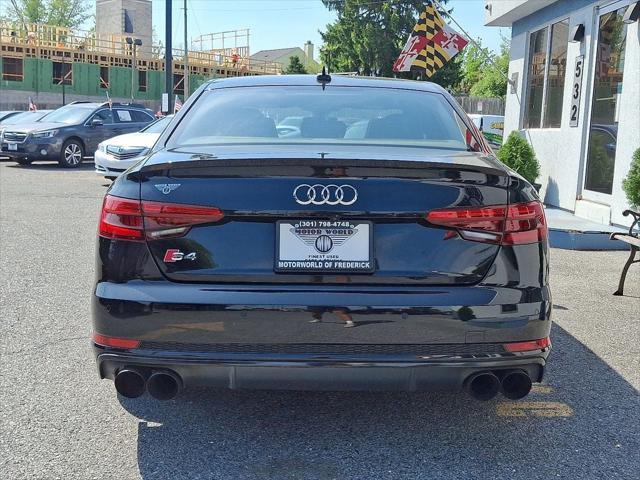 used 2018 Audi S4 car, priced at $23,995