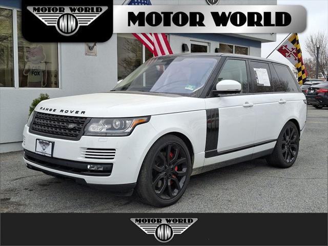 used 2016 Land Rover Range Rover car, priced at $21,995