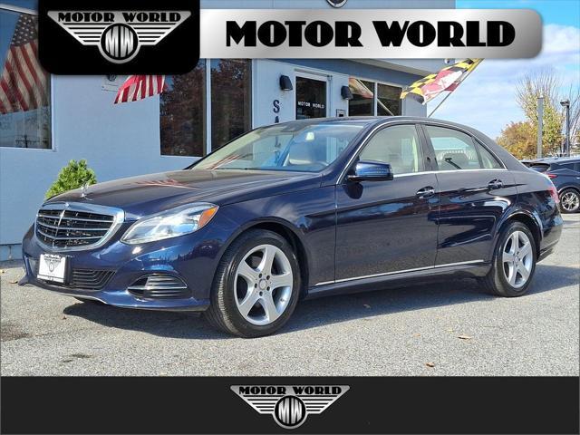 used 2014 Mercedes-Benz E-Class car, priced at $14,995