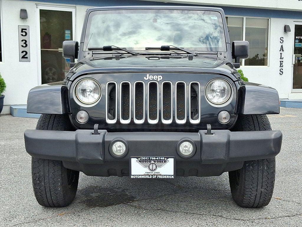 used 2016 Jeep Wrangler Unlimited car, priced at $17,995