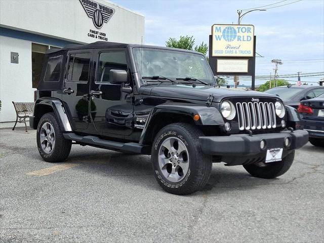 used 2016 Jeep Wrangler Unlimited car, priced at $19,995