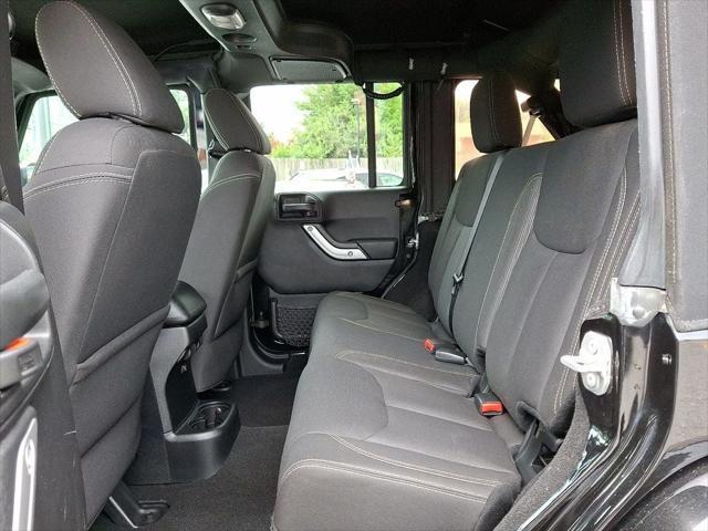 used 2016 Jeep Wrangler Unlimited car, priced at $19,995