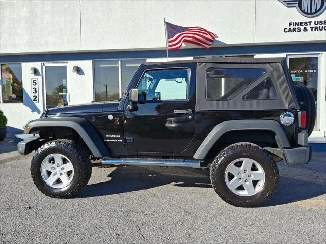 used 2017 Jeep Wrangler car, priced at $15,599